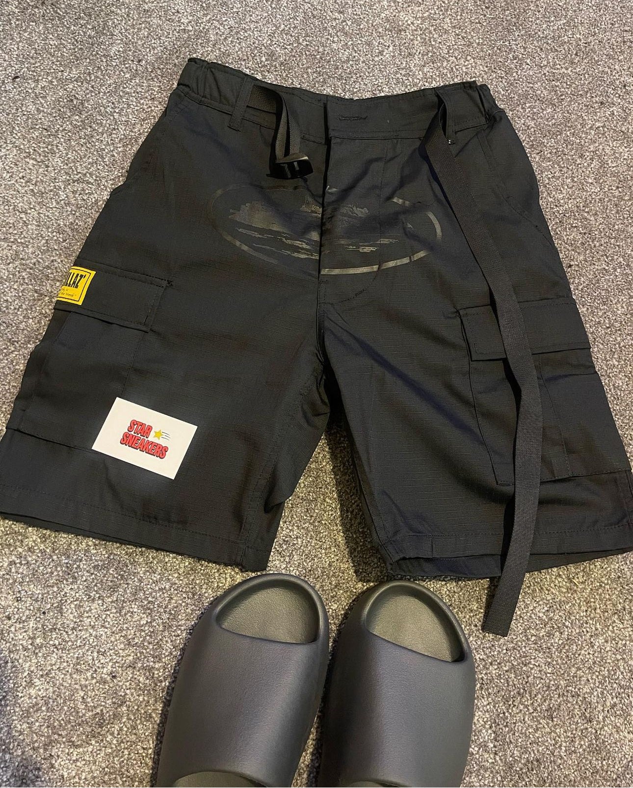 CRTZ Cargo Shorts Triple Black