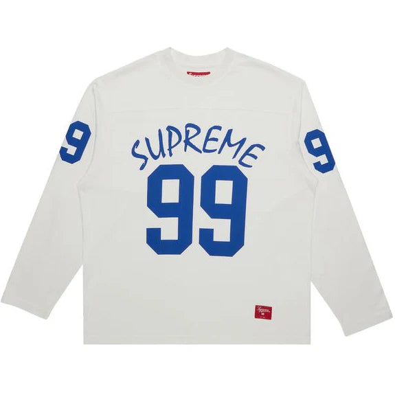 Supreme White/Blue Longsleeve