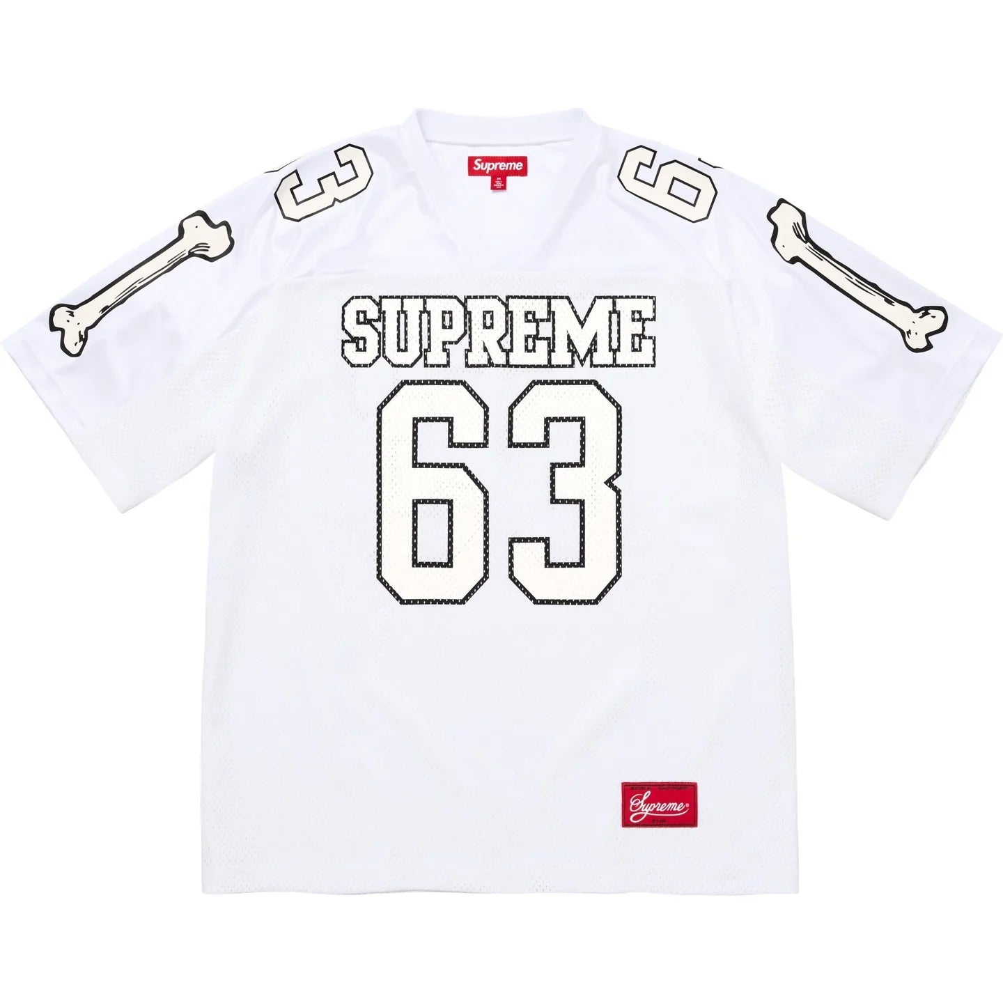 Supreme Bones Jersey White