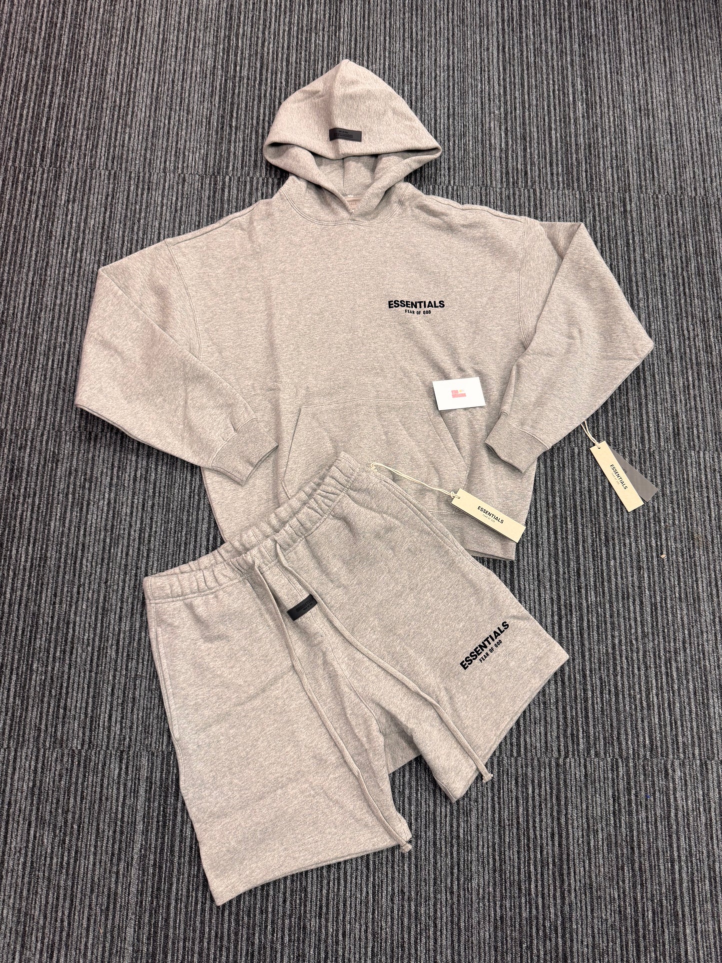 FOG SS22 Dark oats Hoodie & Short Set