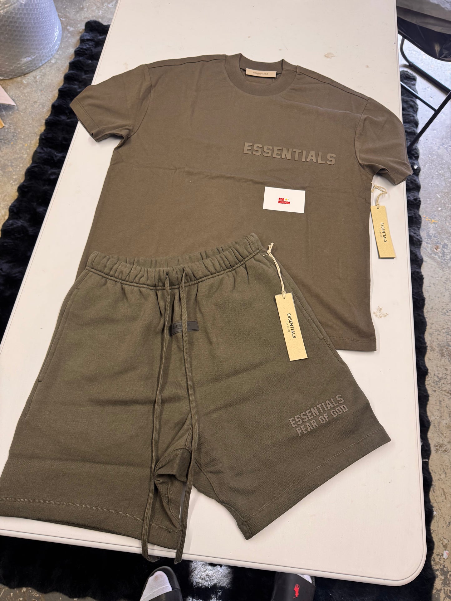 FOG SS23 Off-Black Short set