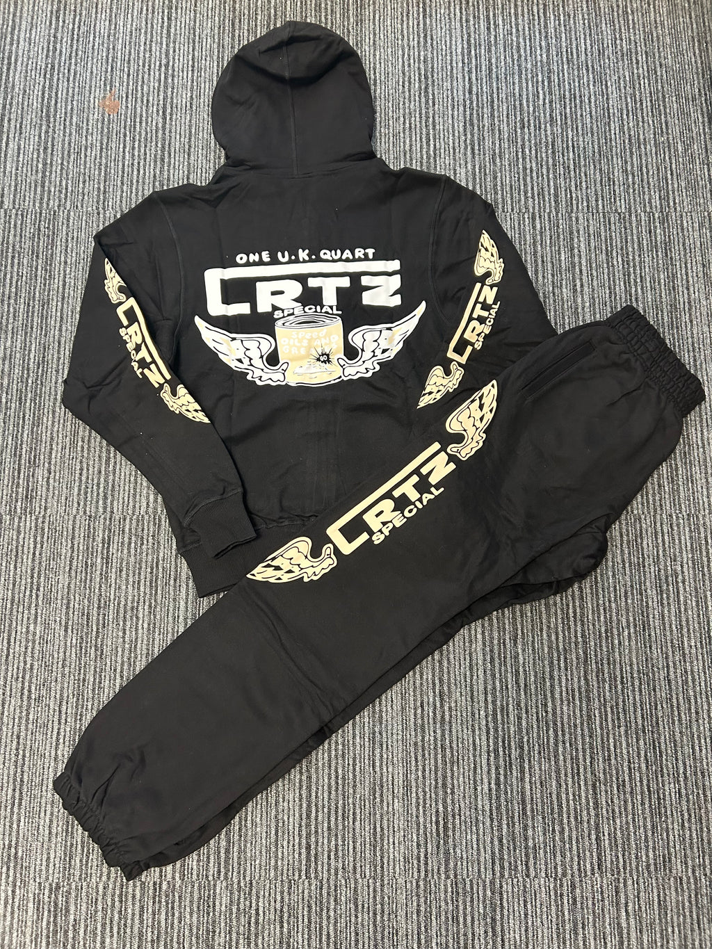 CRTZ gasolina tracksuit (Black)