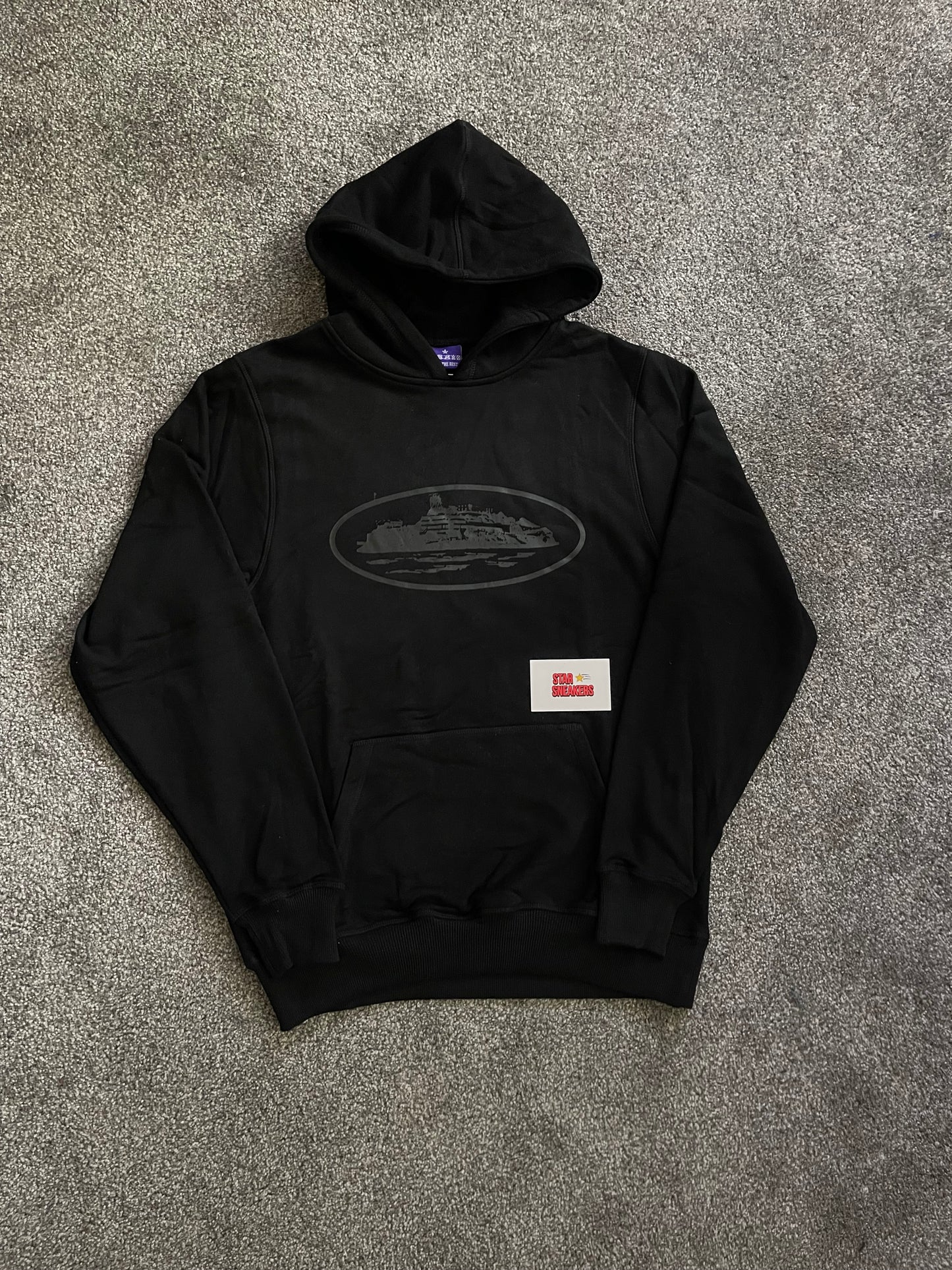 CRTZ Alcatraz Hoodie Triple Black