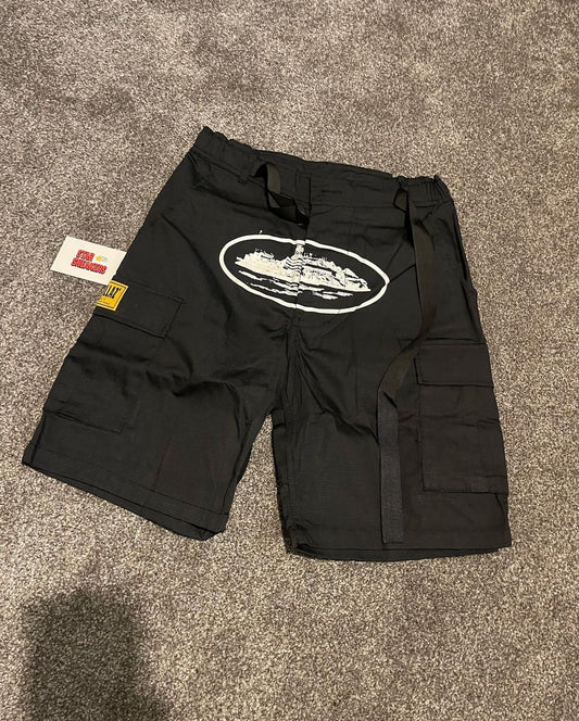 CRTZ Cargo Shorts Black