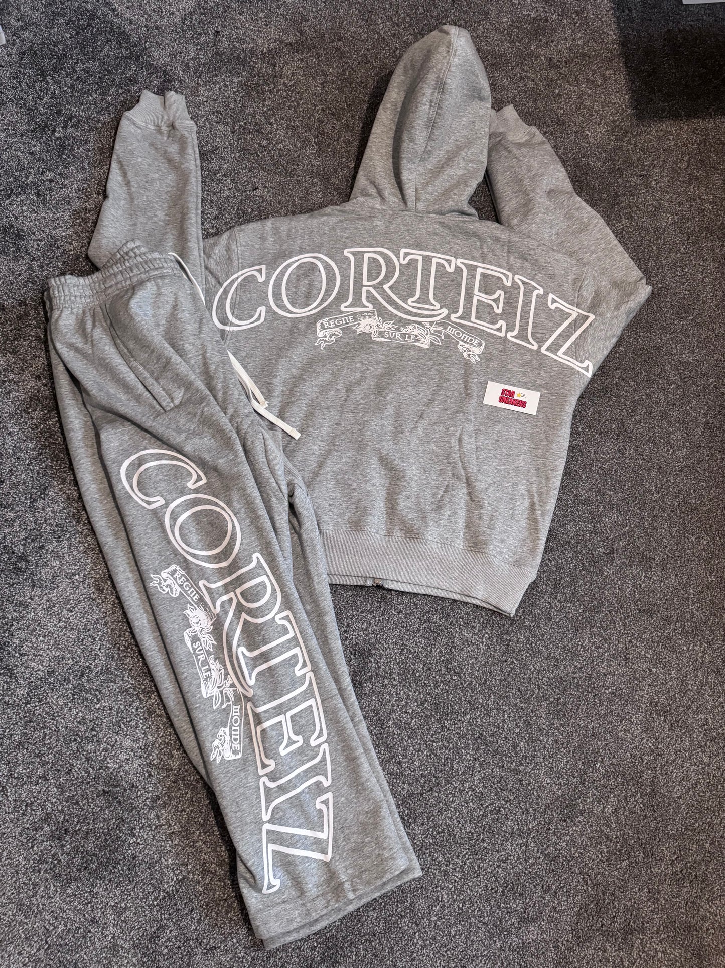 CRTZ grey superior royale tracksuit