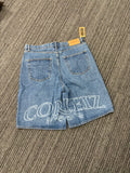 CRTZ blue denim Jorts