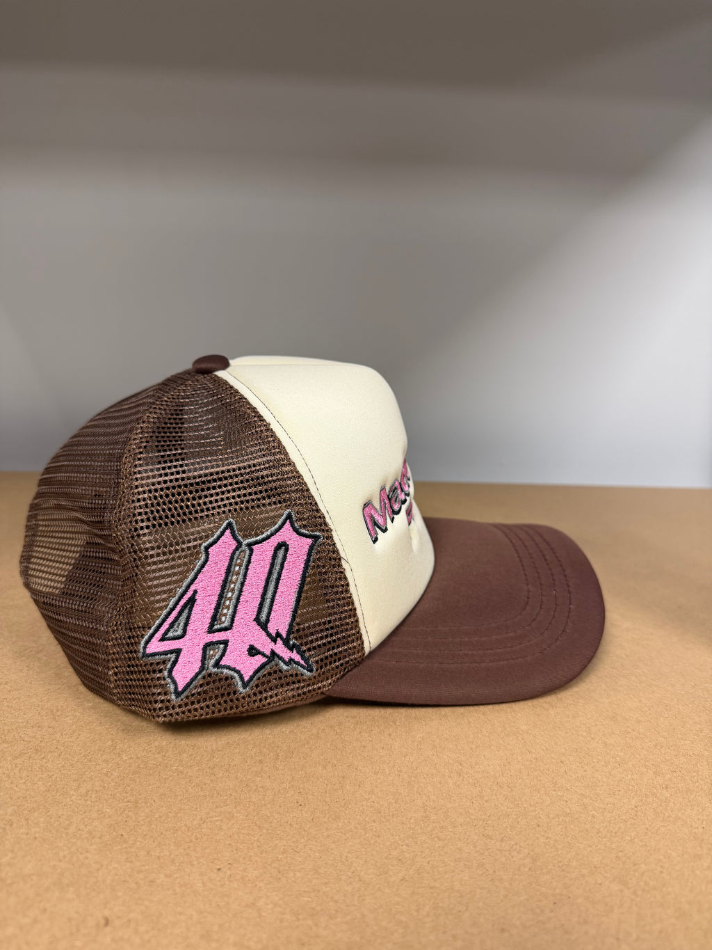 4Q Made in the Fourth ‘Almond Mocha’ Trucker Cap