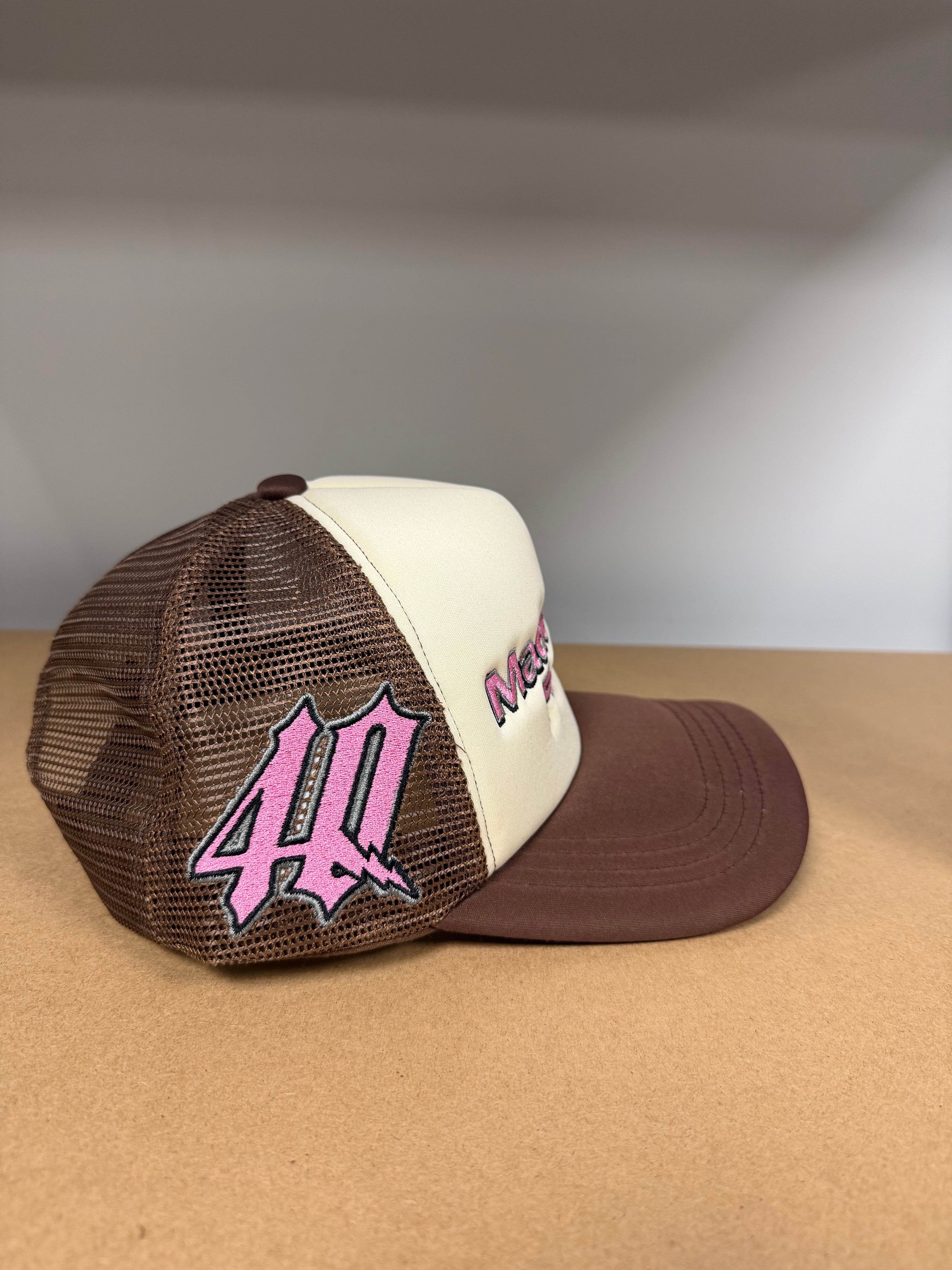 4Q Made in the Fourth ‘Almond Mocha’ Trucker Cap