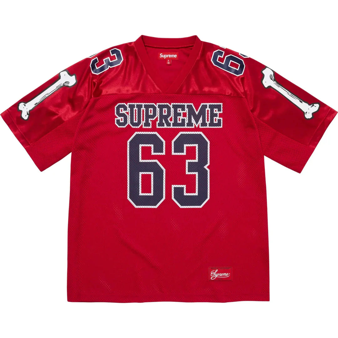Supreme Bones Jersey Red