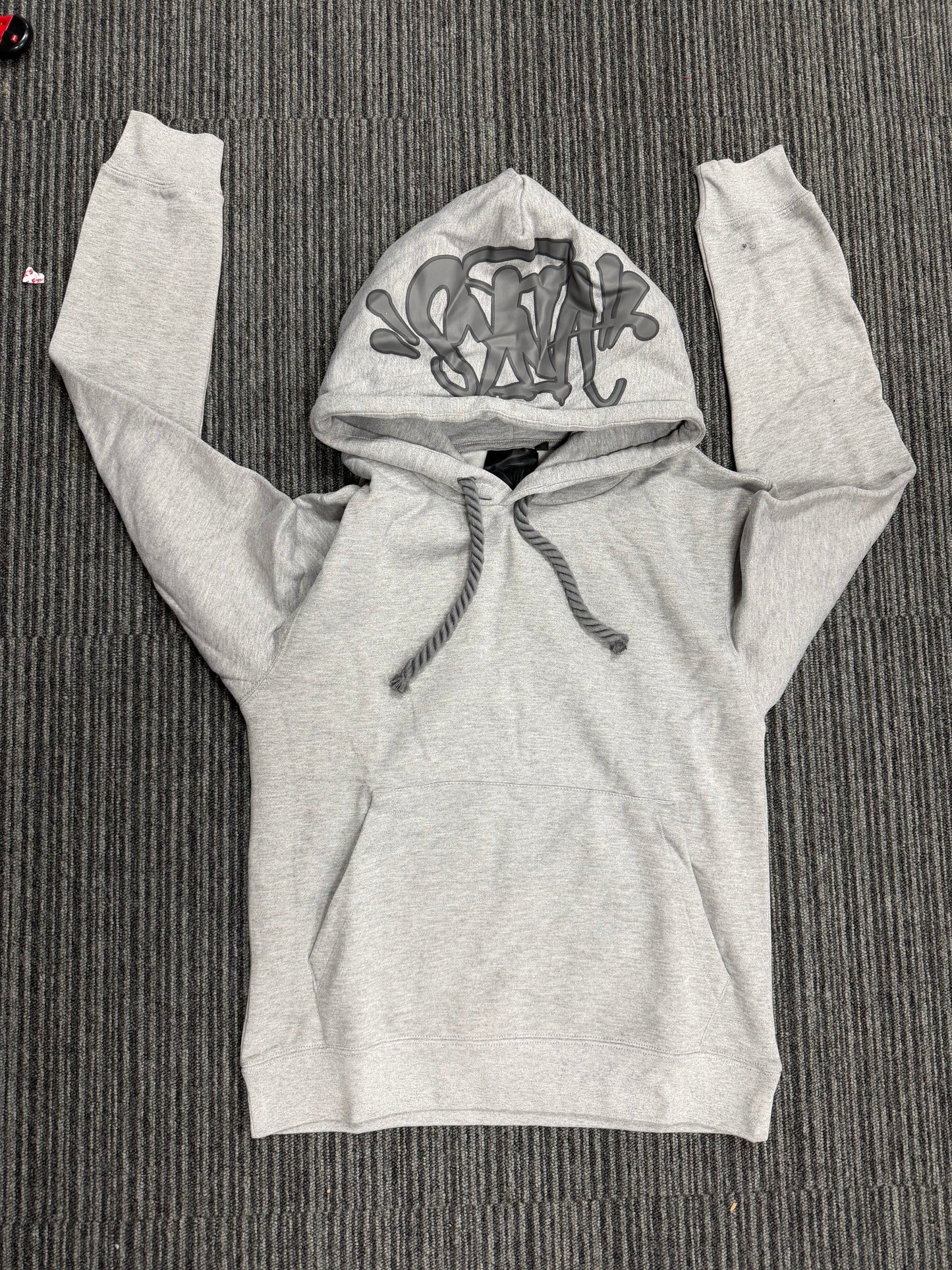 Syna logo grey hoodie