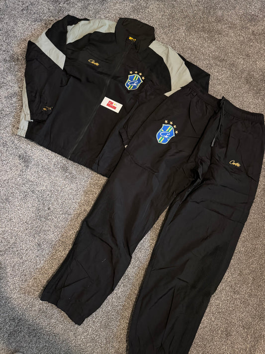 CRTZ black brazilian shuku tracksuit