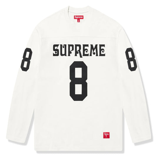Supreme White/Black Longsleeve
