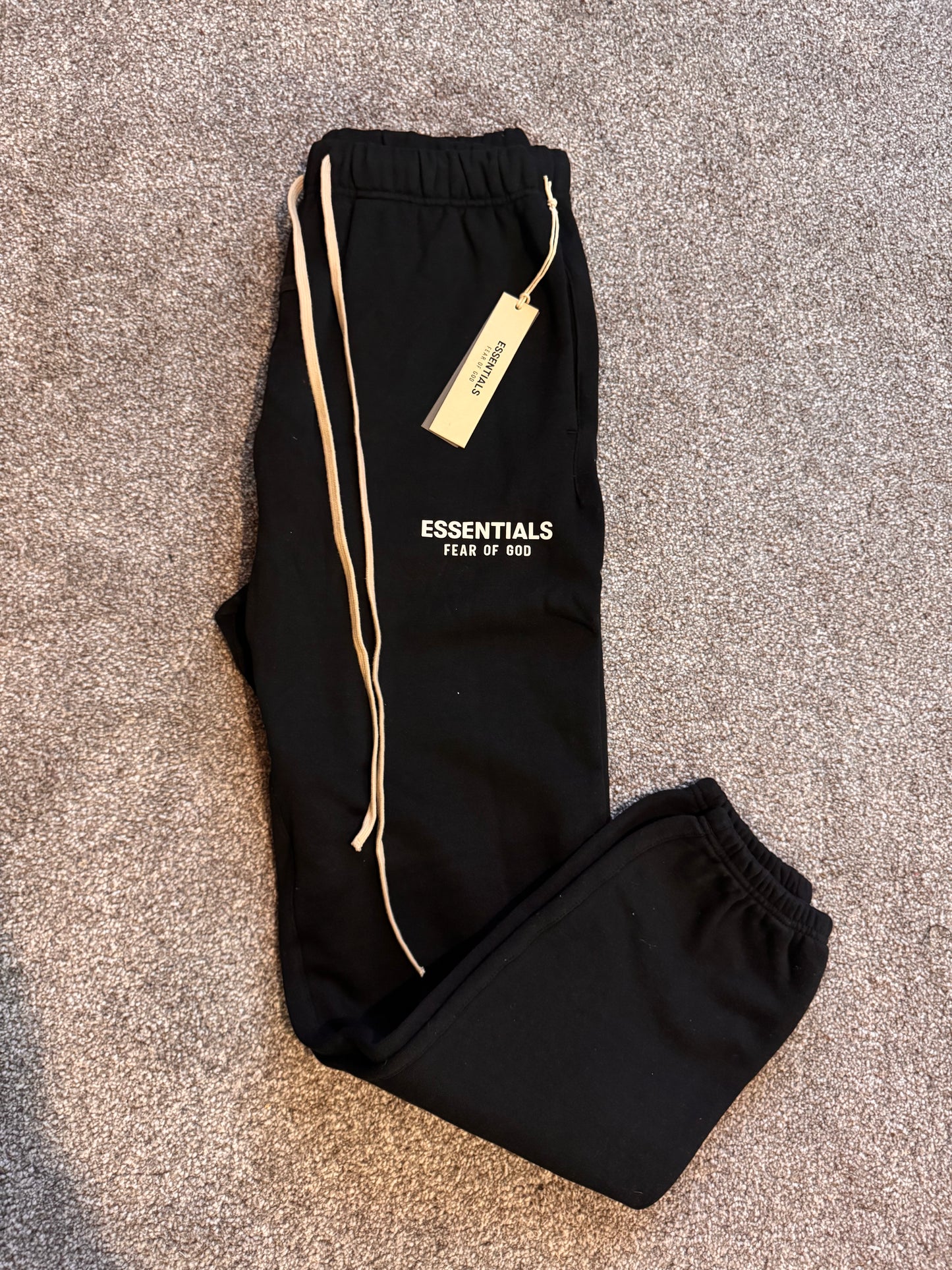 FOG SS25 Black Joggers