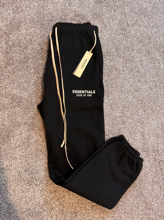 FOG SS25 Black Joggers