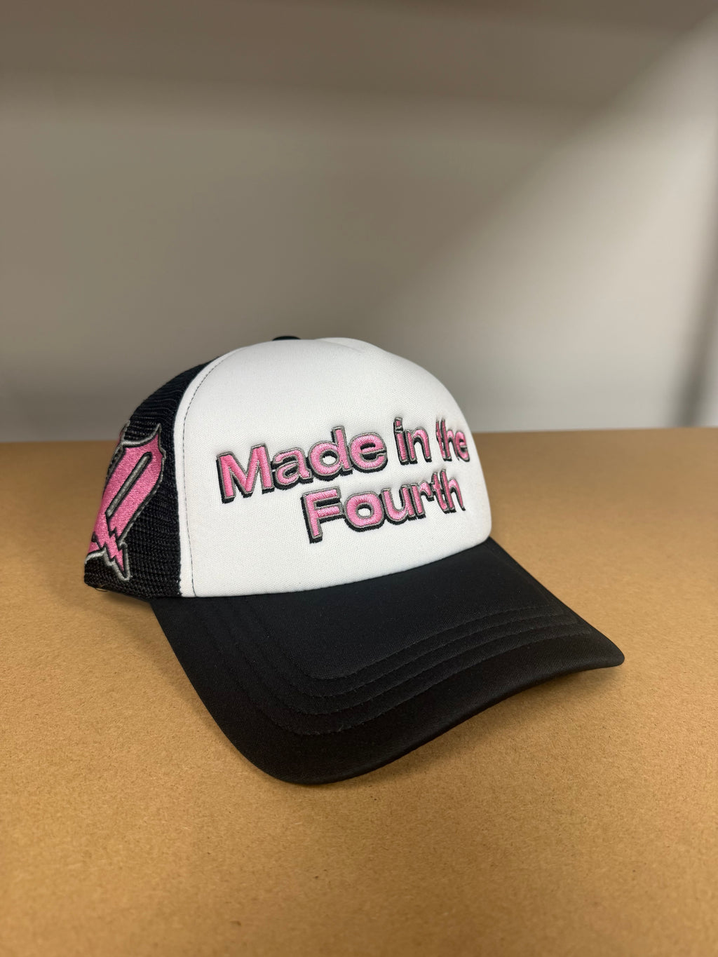 4Q Made in the Fourth ‘Pink Oreo ’ Trucker Cap
