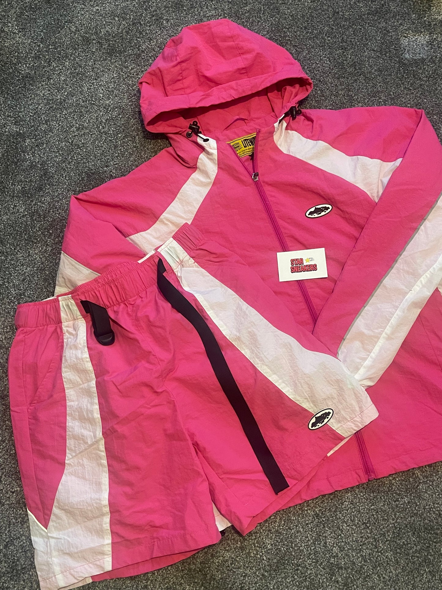 Crtz Spring short set pink