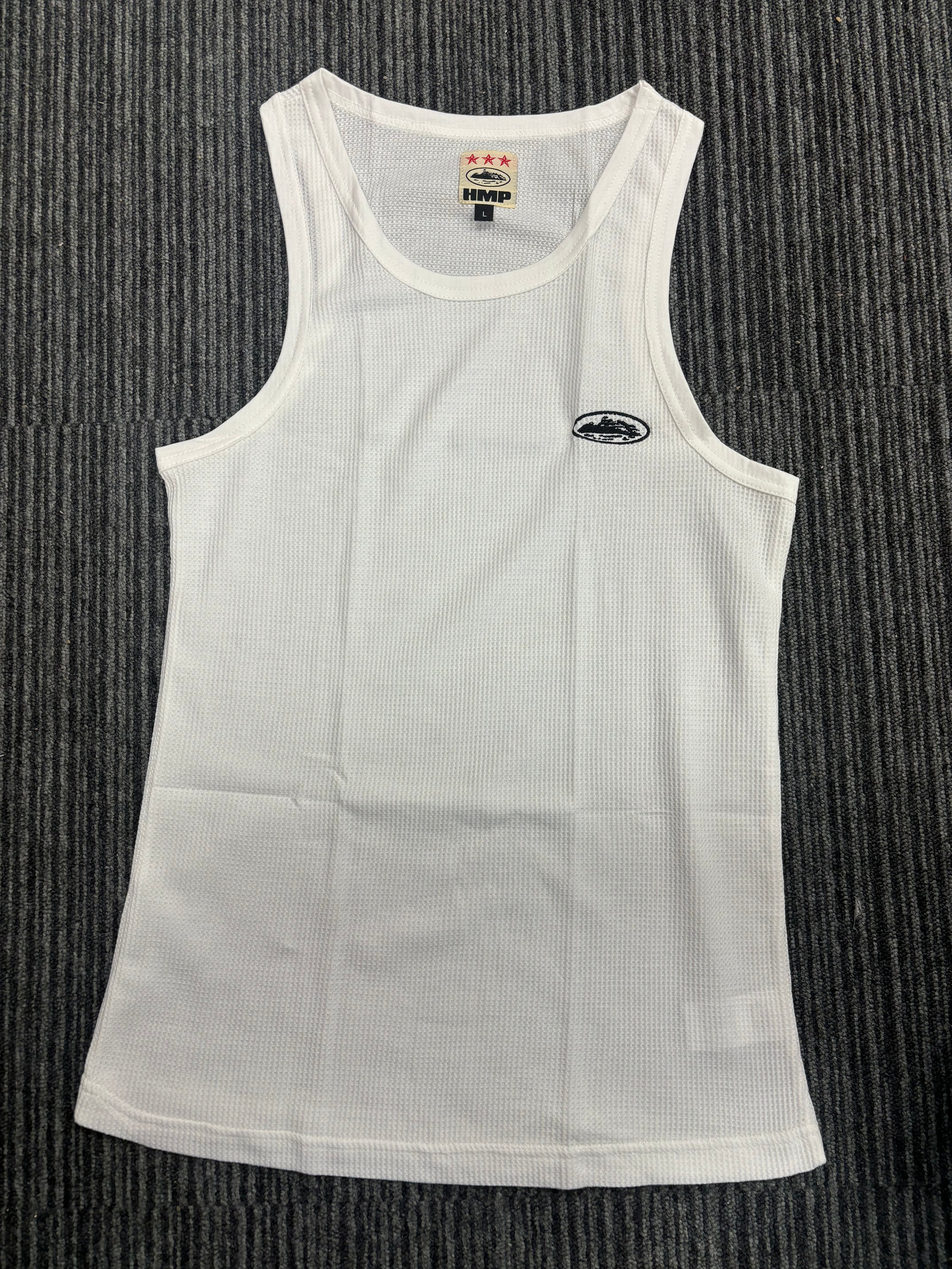 Crtz men’s tank top white