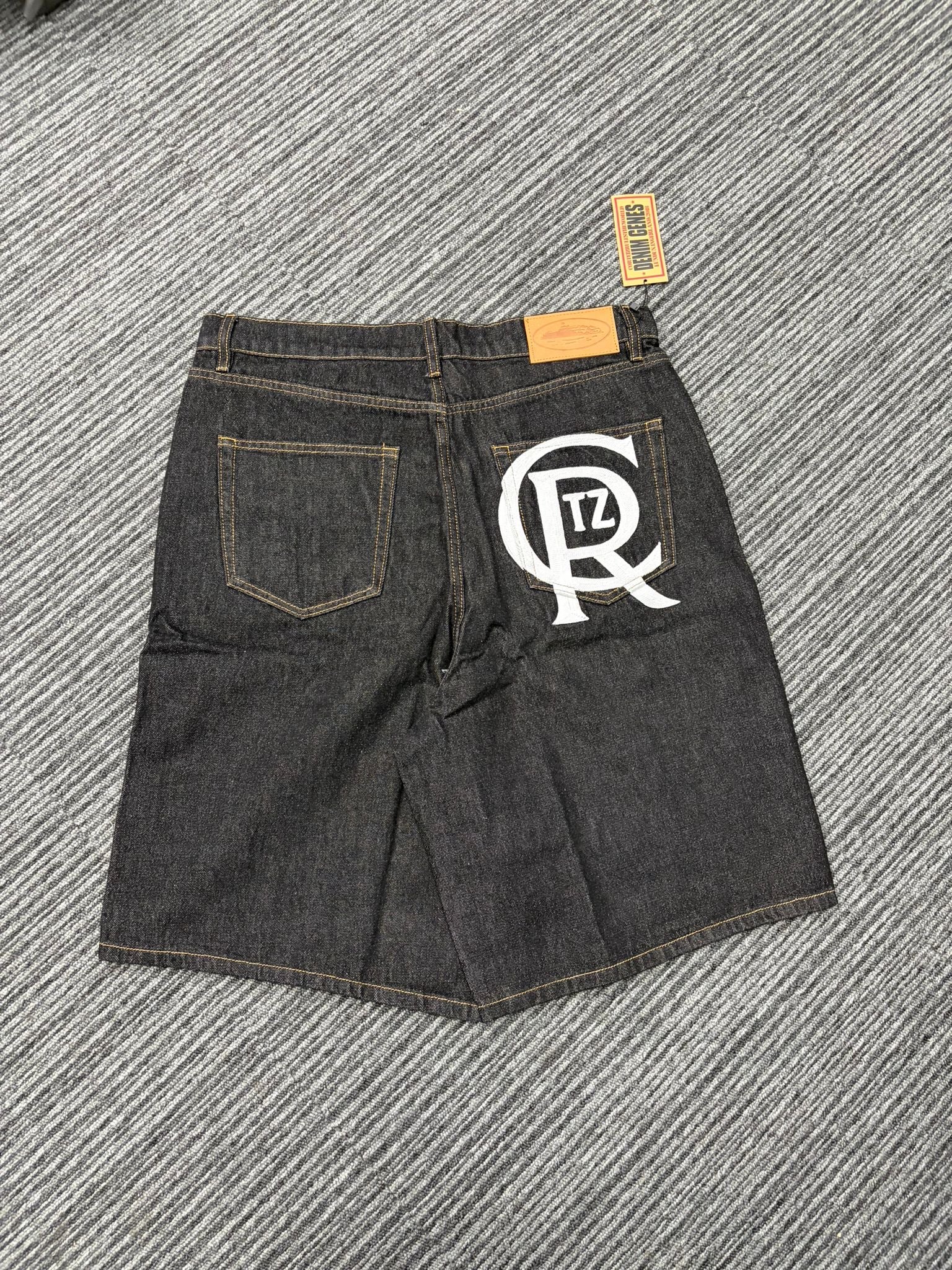 CRTZ dark denim Jorts