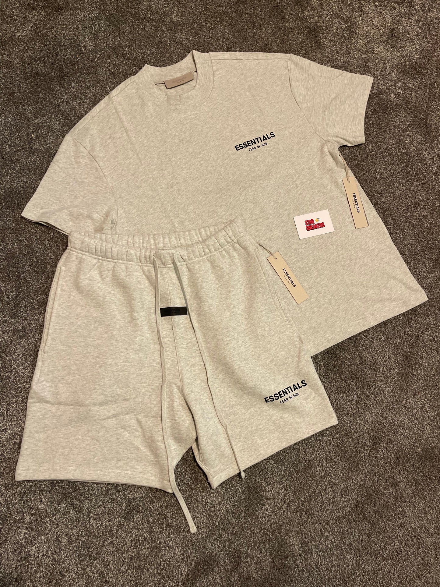 FOG SS22 light Oats Short set