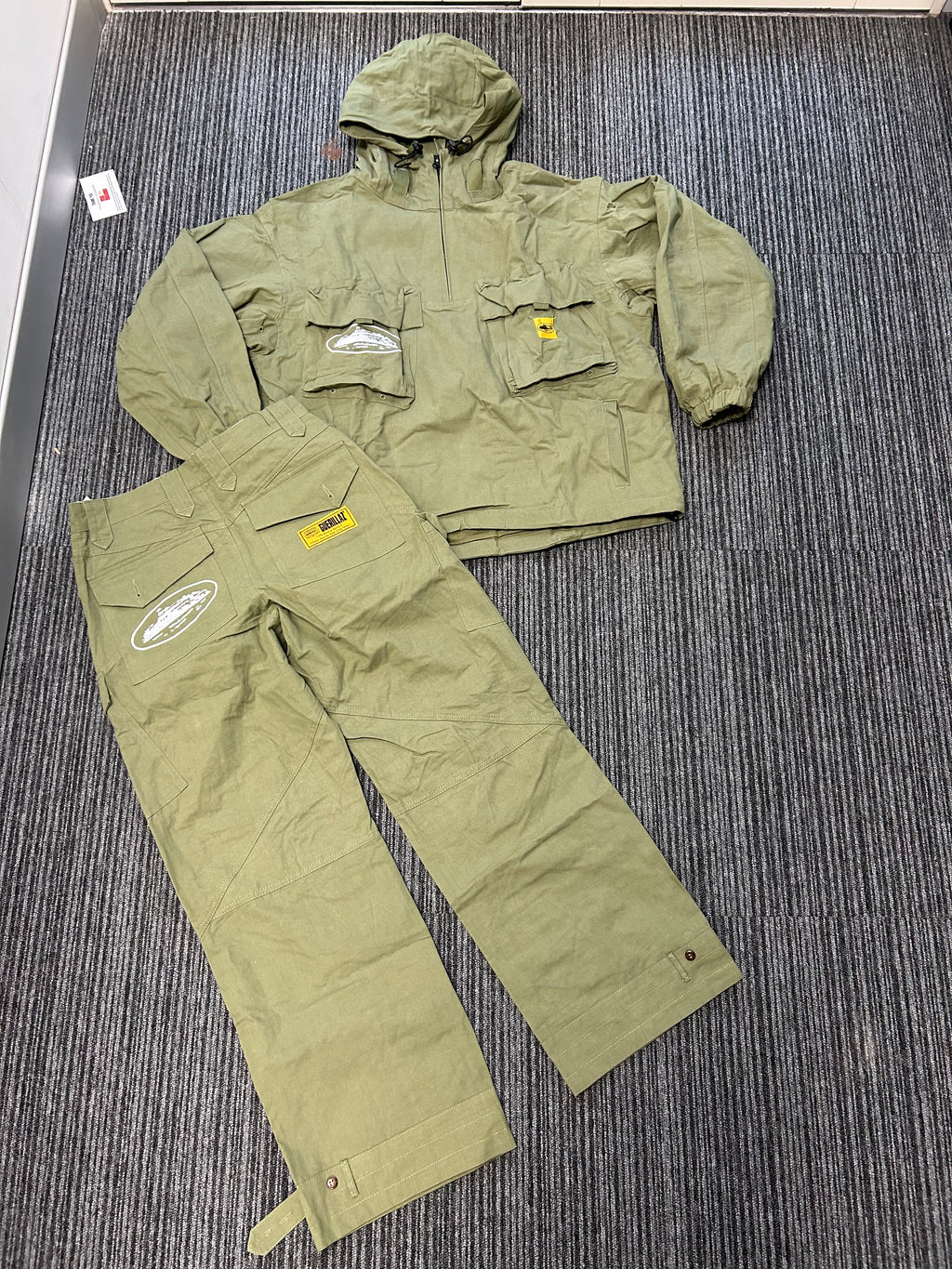 CRTZ Storm Tracksuit Green