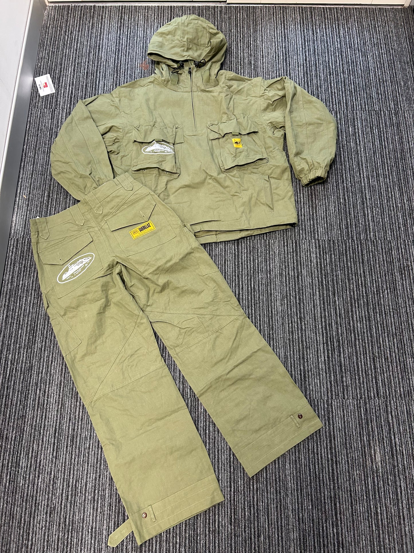 CRTZ Storm Tracksuit Green