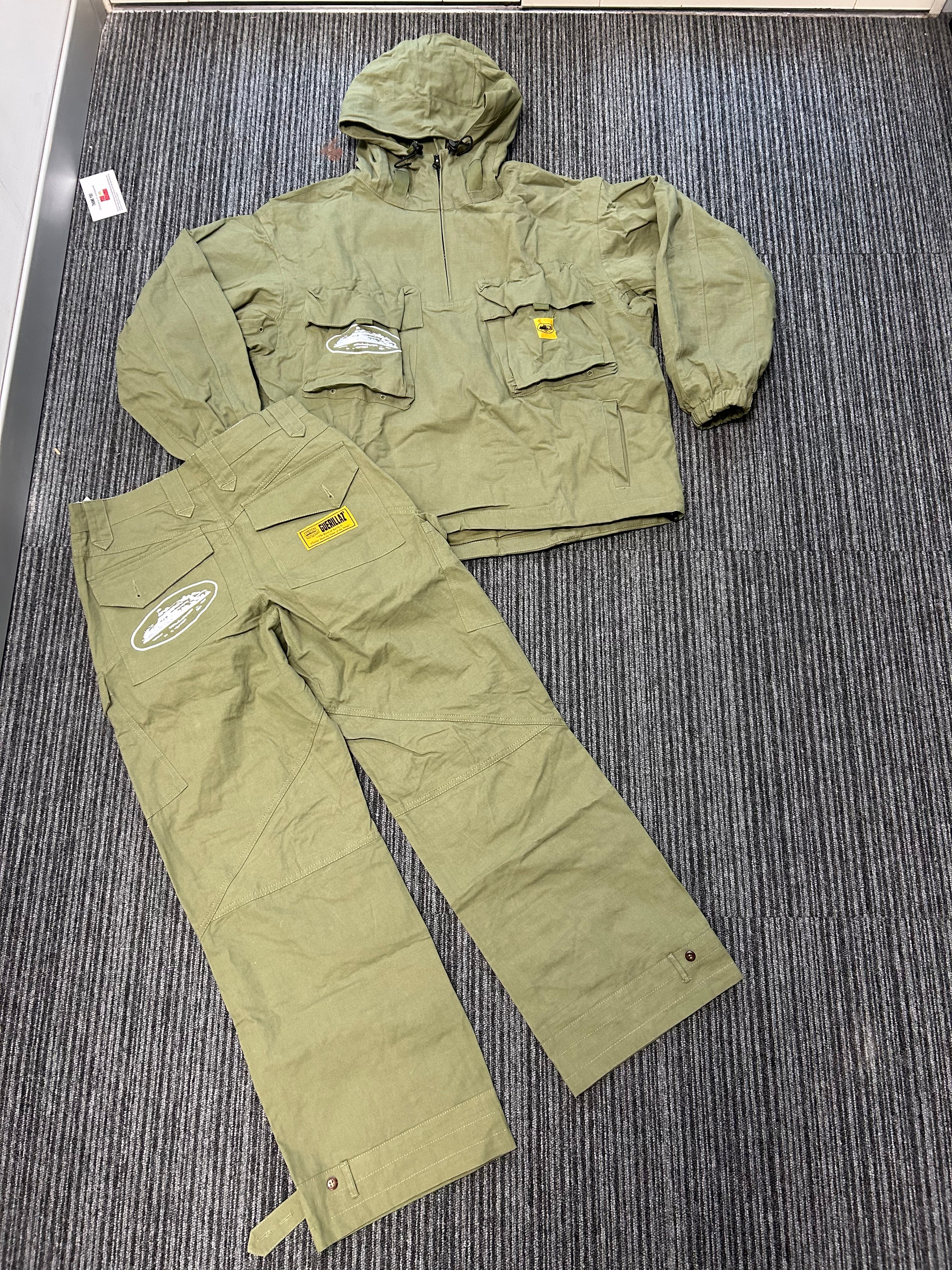 CRTZ Storm Tracksuit Green