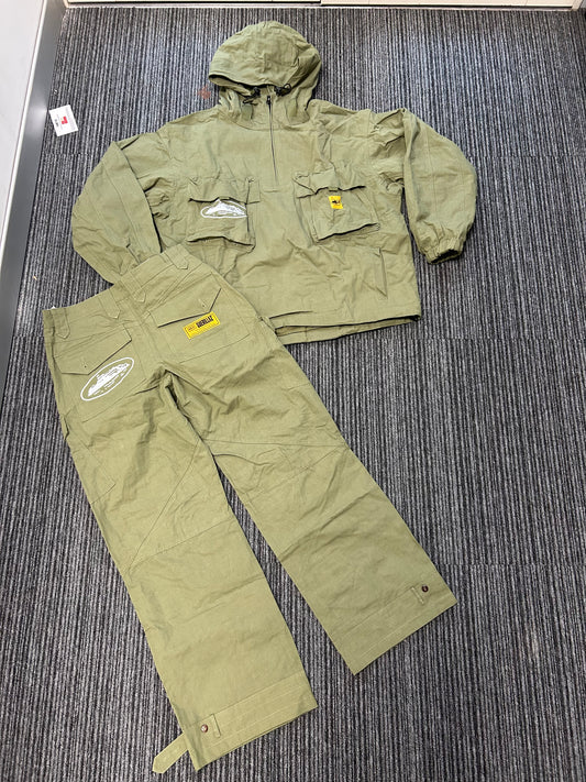 CRTZ Storm Tracksuit Green