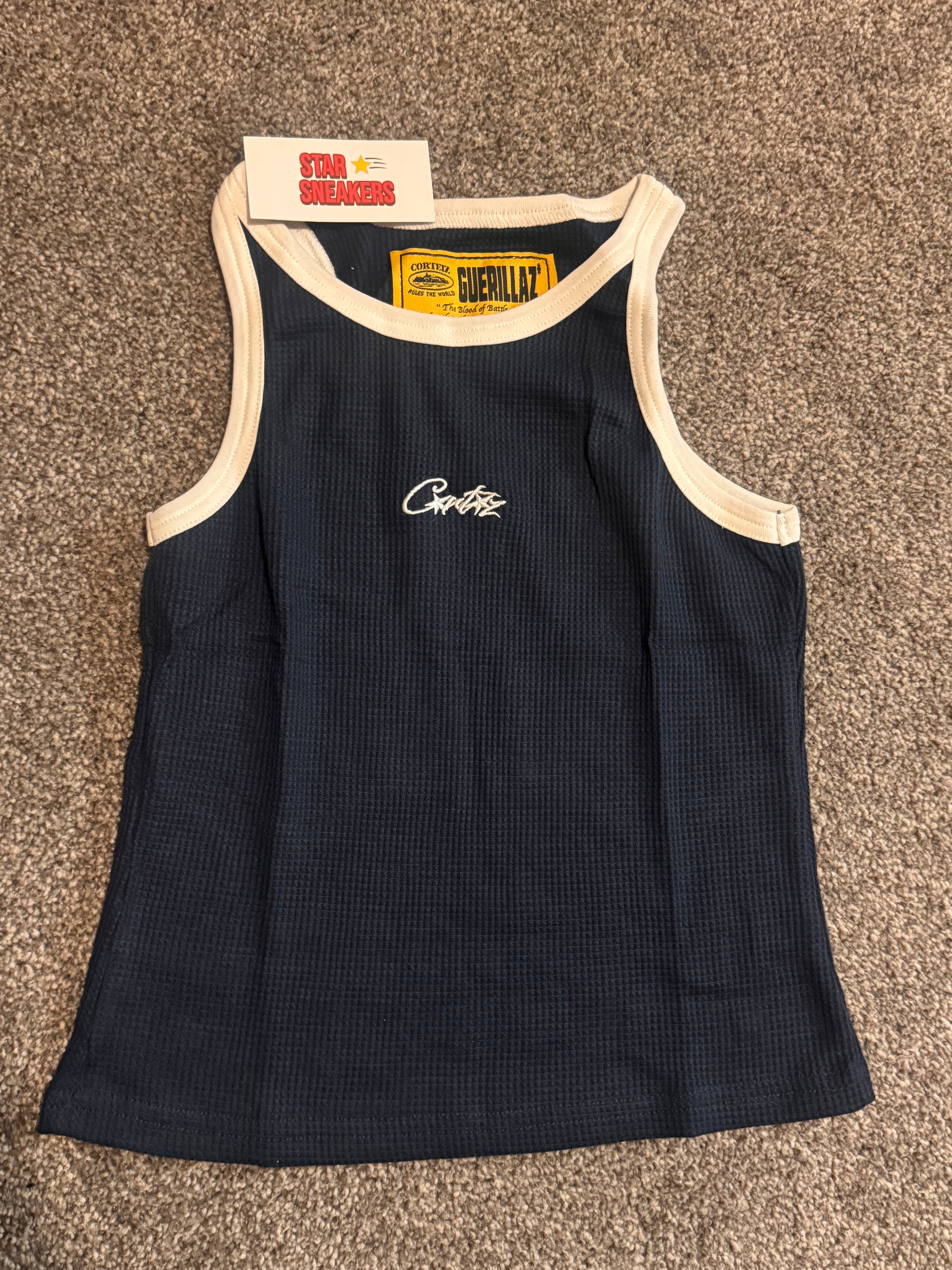 CRTZ Allstarz Crop Top Navy