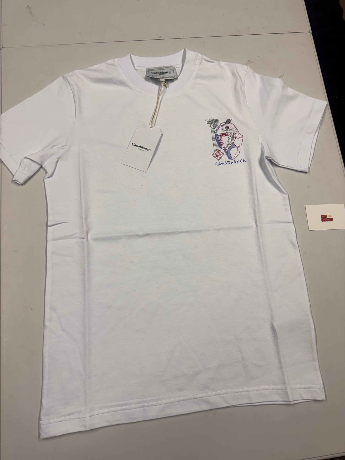 Casa Blanca tennis play T-shirt white