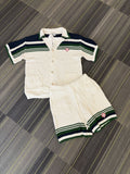 Casablanca crochet short set