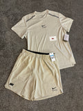 Nike miler short set - ivory