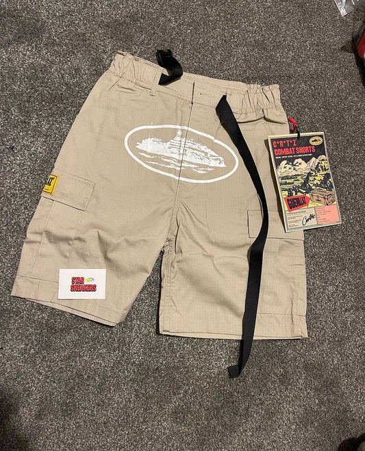 CRTZ Cargo Shorts Beige