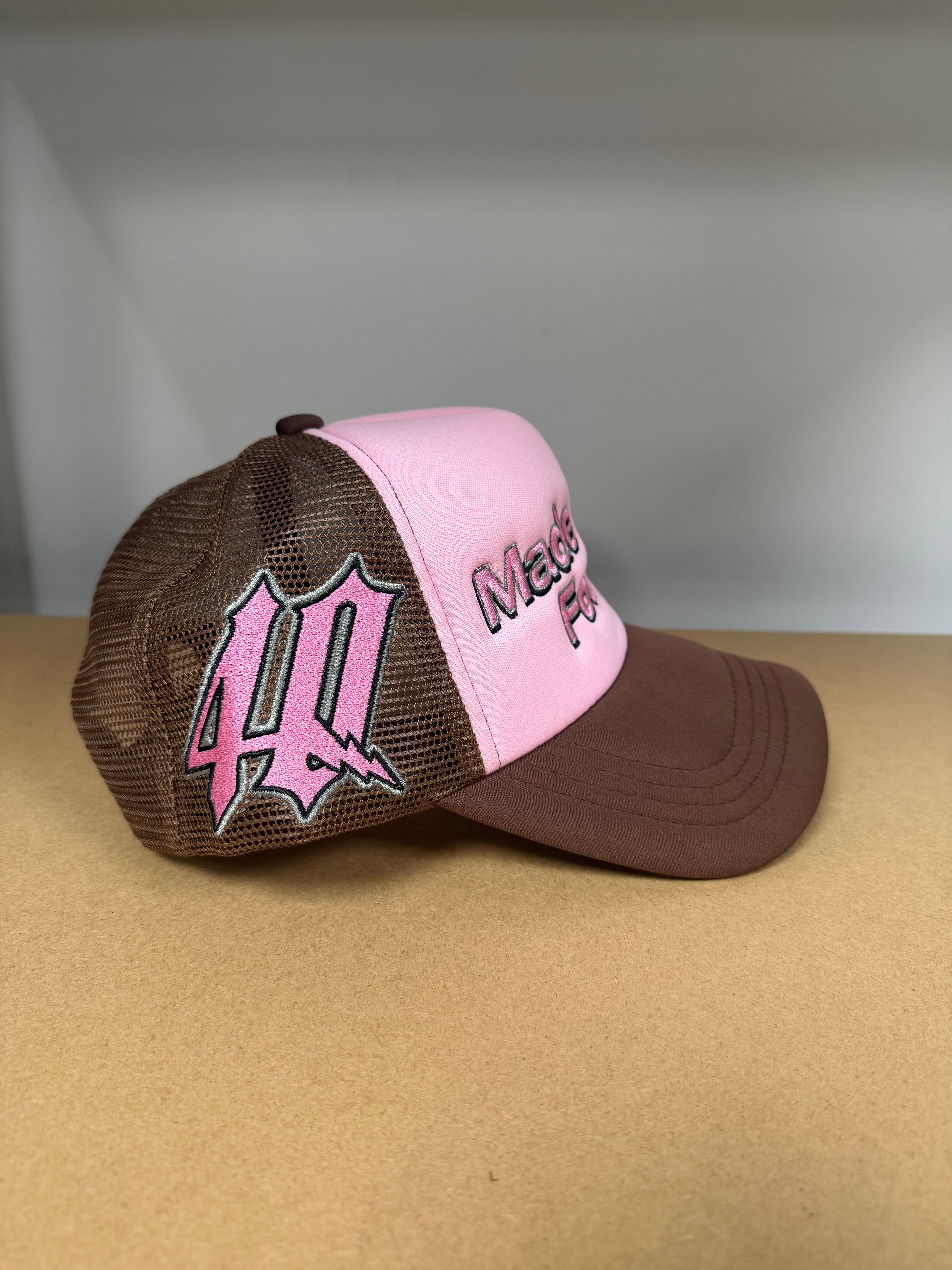 4Q Made in the Fourth ‘Strawberry Mocha’ Trucker Cap