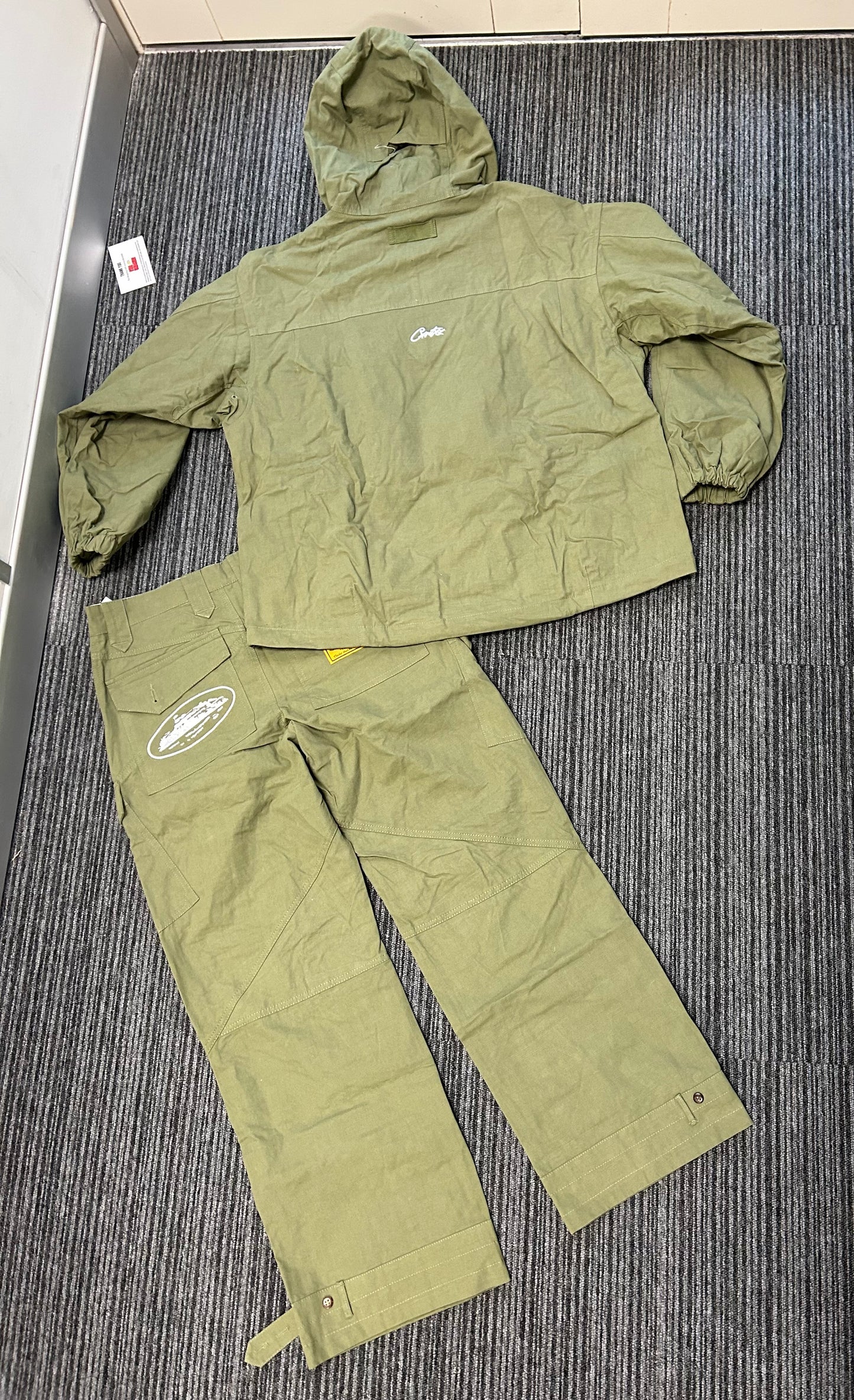 CRTZ Storm Tracksuit Green