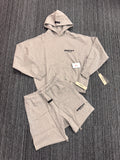 FOG SS22 Dark oats Hoodie & Short Set