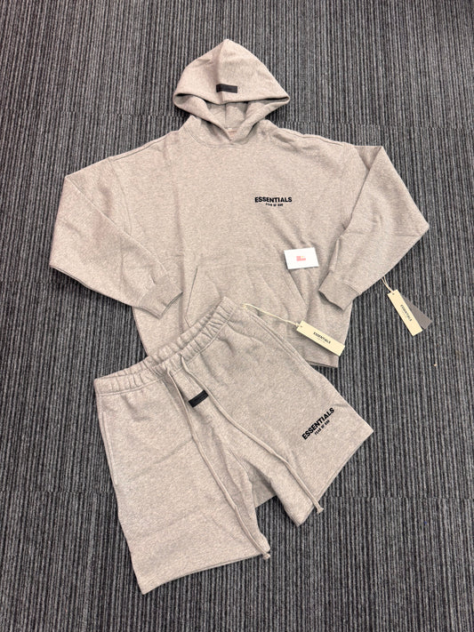 FOG SS22 Dark oats Hoodie & Short Set