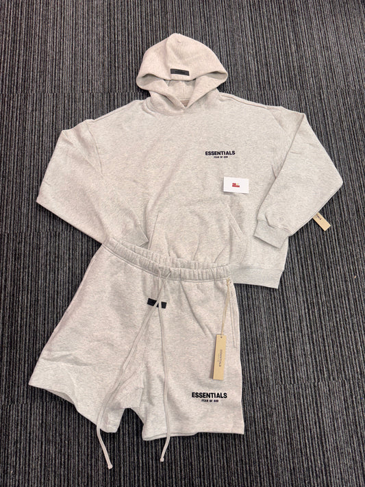 FOG SS22 Light oats Hoodie & Short Set