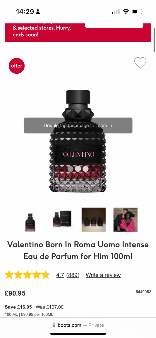Born in Roma 100ml
