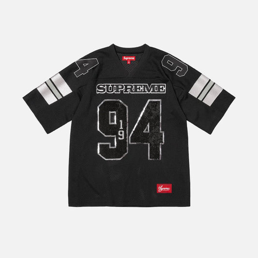 Supreme Sequin Jersey Black