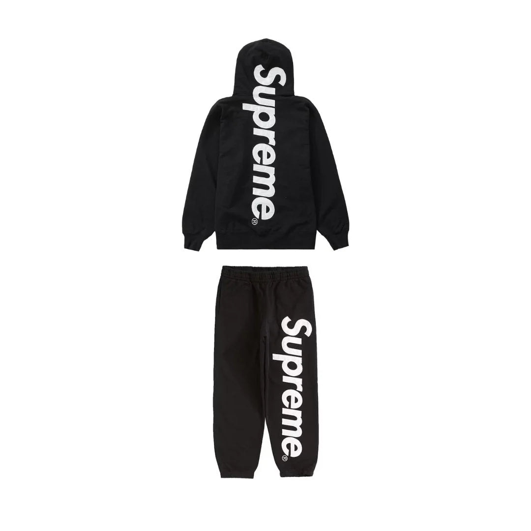 Sup appliqué tracksuit black