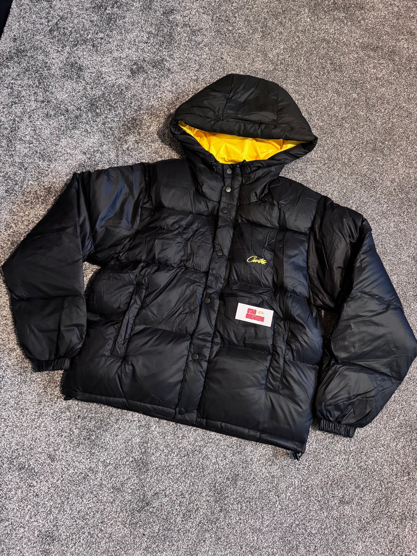 CRTZ bolo jacket black/yellow