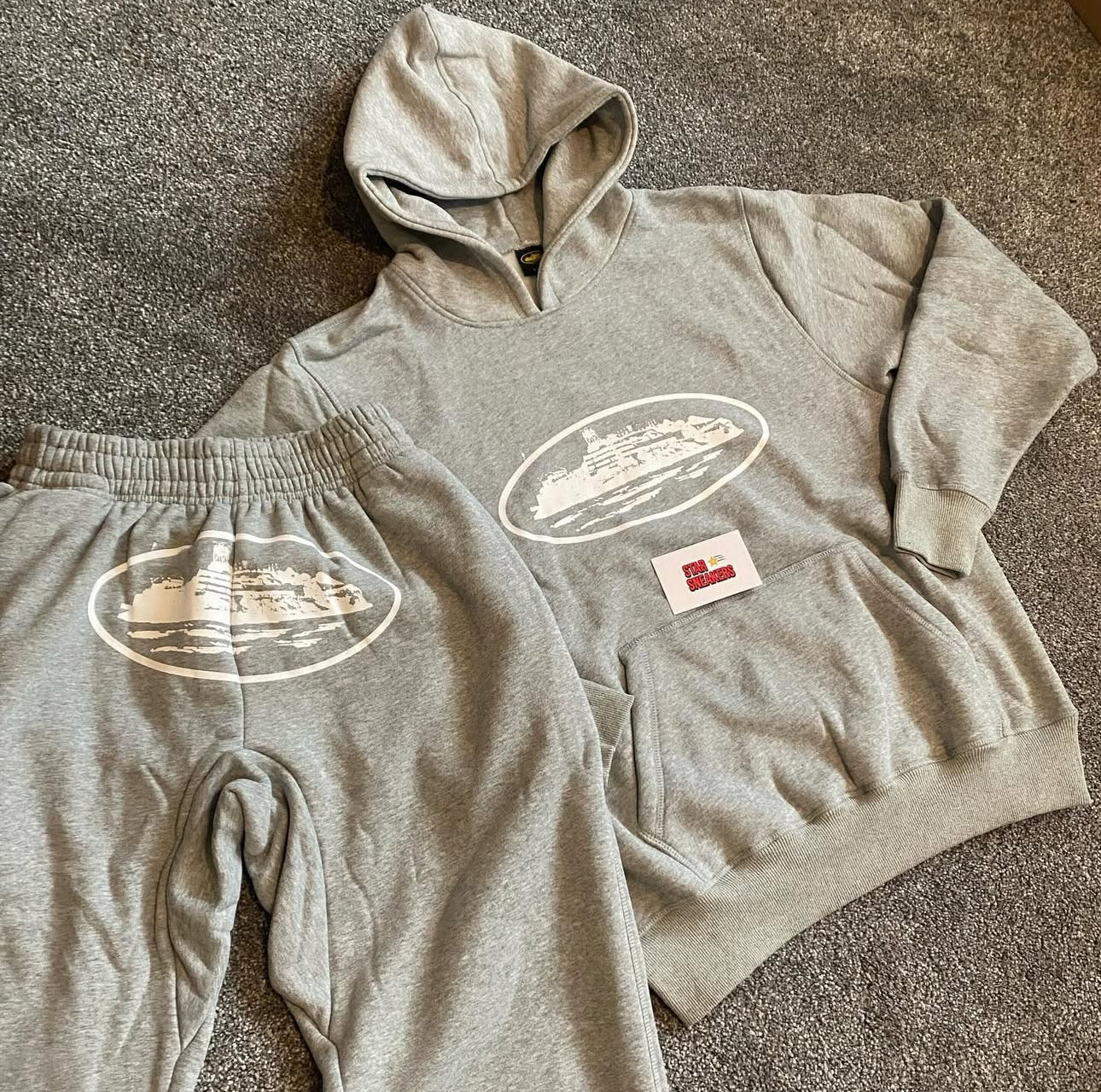 CRTZ grey alcatraz tracksuit